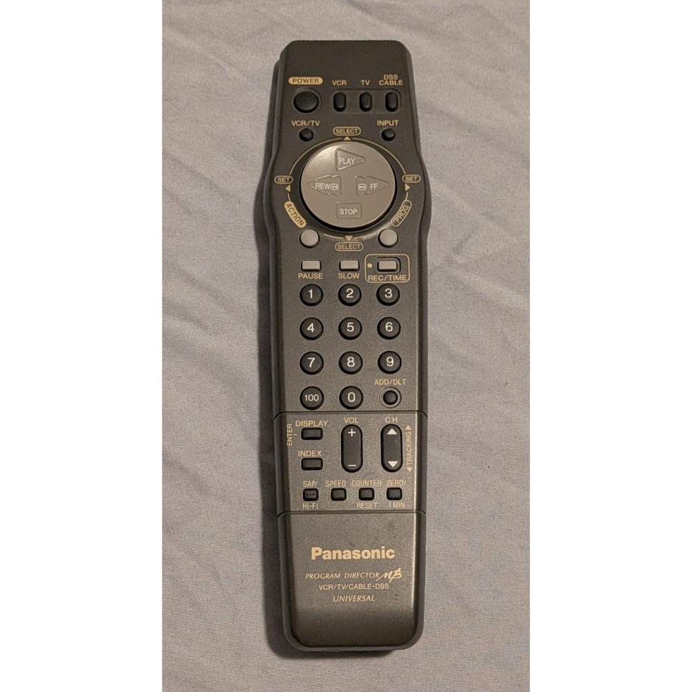 Genuine Panasonic VS0S1559 Remote Control Replacement Universal Program Director